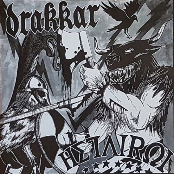 Drakkar / Hetairoi ‎– Triste Forja De Dioses LP